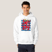 Luxemburg, Belgien Hoodie (Vorne ganz)