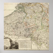 Luxemburg, Belgien Poster (Vorne)