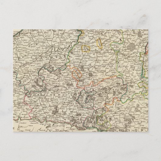 Luxemburg, Belgien Postkarte (Vorderseite)