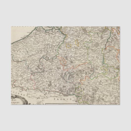 Luxemburg, Belgien Seidenpapier (Vorderseite)