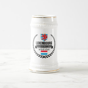 Luxemburg Bierglas