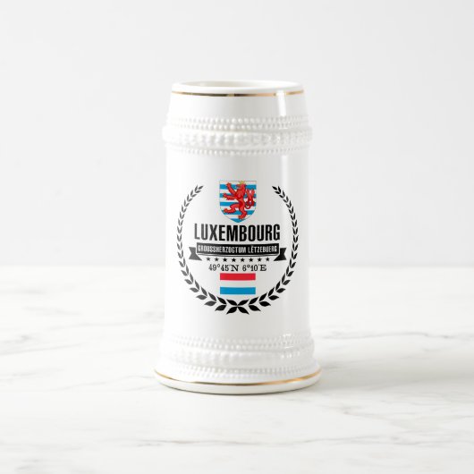 Luxemburg Bierglas (Mittel)