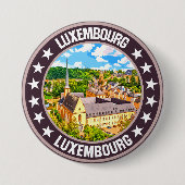 Luxemburg Button (Vorderseite)