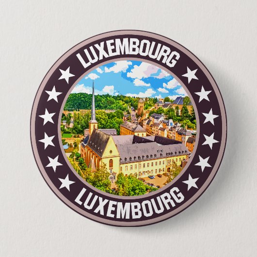 Luxemburg Button (Vorderseite)