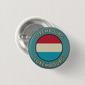 Luxemburg Button (Vorne & Hinten)