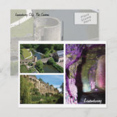Luxemburg City Caverns Postcard Postkarte (Vorne/Hinten)