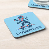 Luxemburg Europa Getränkeuntersetzer (Linke Seite)