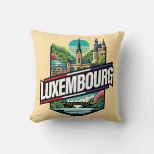 Luxemburg Europa Kissen