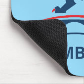 Luxemburg Europa Mousepad (Ecke)