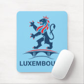 Luxemburg Europa Mousepad (Mit Mouse)