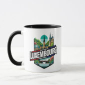 Luxemburg Europa Tasse (Links)