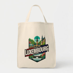 Luxemburg Europa Tragetasche