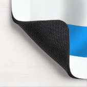 Luxemburg Flag Mauspad (Ecke)