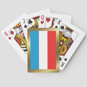 Luxemburg Flag Spielkarten