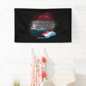 Luxemburg-Flagge Banner (Insitu)