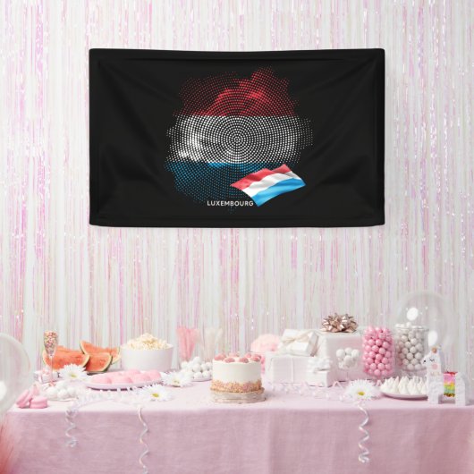 Luxemburg-Flagge Banner (Party)