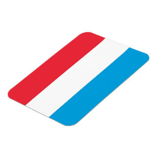 Luxemburg - Flagge - Magnet