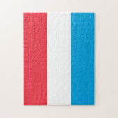 Luxemburg - Flagge - Puzzle (Vertikal)