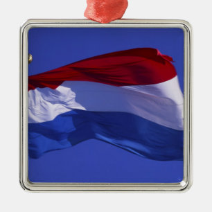 Luxemburg-Flagge RF) Ornament Aus Metall