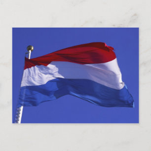 Luxemburg-Flagge RF) Postkarte