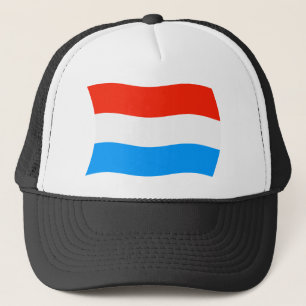 Luxemburg Flaggenmütze Truckerkappe