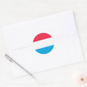 Luxemburg Flags Stickers (Umschlag)