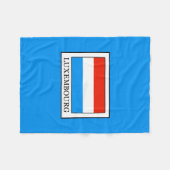 Luxemburg Fleecedecke (Vorderseite (Horizontal))