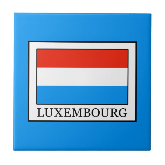 Luxemburg Fliese (Vorderseite)