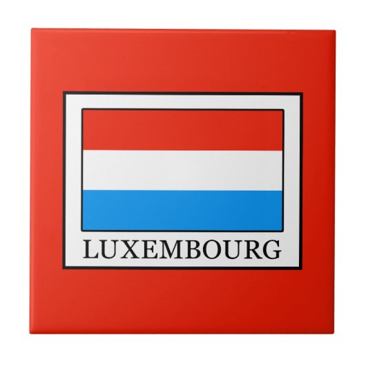 Luxemburg Fliese (Vorderseite)