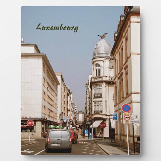 Luxemburg Fotoplatte (Vorderseite)