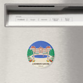 Luxemburg-Gärten Frankreich Magnet (In Situ (Geschirrspüler))