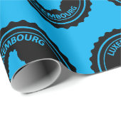 Luxemburg Geschenkpapier (Rolleneckpunkt)