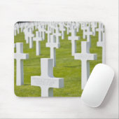Luxemburg, Hamm. Militärischer Friedhof der USA Mousepad (Mit Mouse)