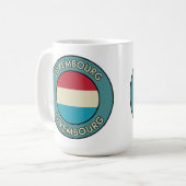 Luxemburg Kaffeetasse (Vorderseite Links)