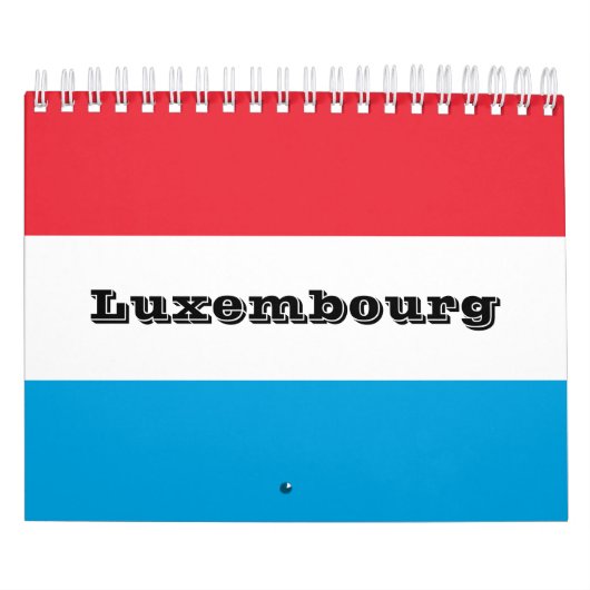 Luxemburg Kalender (Titelbild)