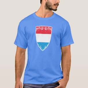 Luxemburg kennzeichnen T-Shirt