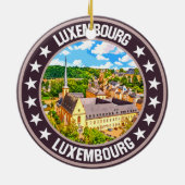 Luxemburg Keramik Ornament (Hinten)