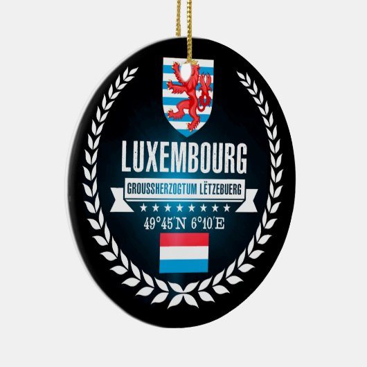 Luxemburg Keramik Ornament (Rechts)