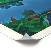 Luxemburg, kosmopolitische und mehrsprachige Stadt Poster (Ecke)