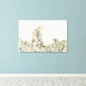 Luxemburg Leinwanddruck (Insitu (Holzboden))