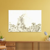 Luxemburg Leinwanddruck (Insitu (Wohnzimmer))