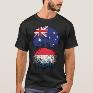 Luxemburg Luxemburgischer Australischer Tree T-Shirt