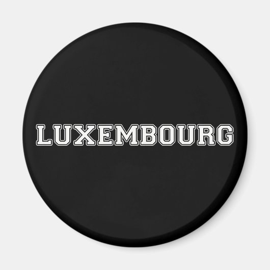 Luxemburg Magnet (Vorne)