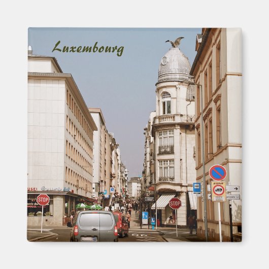 Luxemburg Magnet (Vorne)