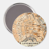 Luxemburg Magnet (Vorderseite/Rückseite)