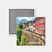 LUXEMBURG MAGNET (Vorderseite/Rückseite)