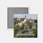 Luxemburg Magnet (Vorderseite/Rückseite)