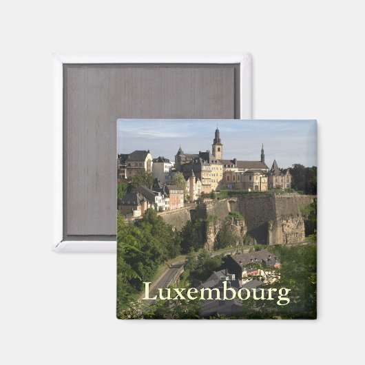 Luxemburg Magnet (Vorderseite/Rückseite)