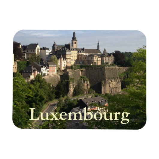 Luxemburg Magnet (Horizontal)