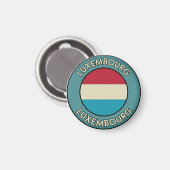 Luxemburg Magnet (Vorderseite/Rückseite)